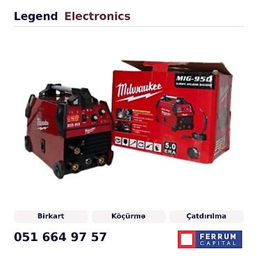 acar desti: Elan başlığı: Qaynaq aparatı MIG-950 Qaynaq aparatı MIG-950 — Legend — 1