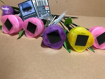 Baštenska rasveta: LED solarne baštenske lampe u obliku tulipana – Flower Power “LED — 4