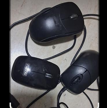 20 yanvar mp3: Şəkildə görünən 3 ədəd USB siçan 10 azn — 1