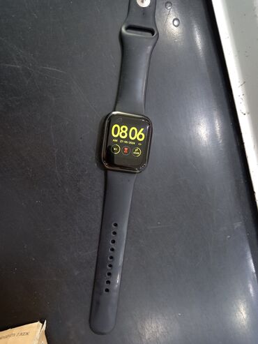 saat 925: İşlənmiş, Smart saat, Sensor ekran, rəng - Qara