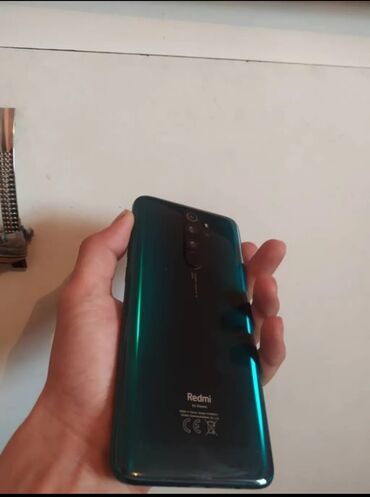 купить. телефон: Redmi, Redmi Note 8 Pro, Колдонулган, 64 ГБ, түсү - Жашыл, 2 SIM