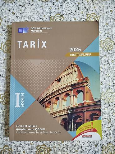 Azərbaycan Tarixi Testlər 11-ci sinif, DİM, 1-ci hissə