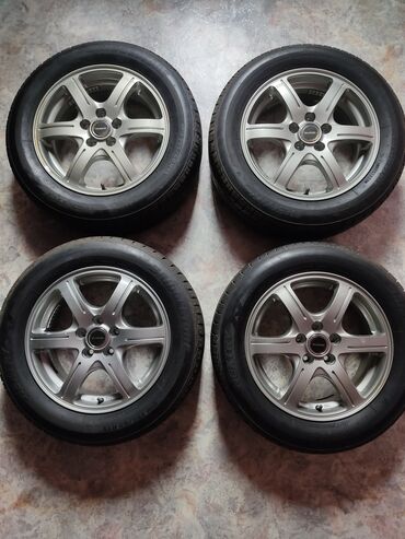 Диски: Литые Диски R 15 Комплект, отверстий - 5, Б/у — 1