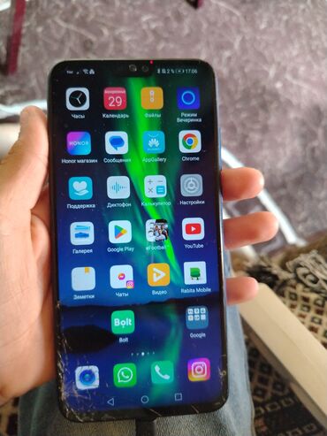lalafo az telefonlar xacmaz: Honor X8, 64 GB, rəng - Göy, Barmaq izi