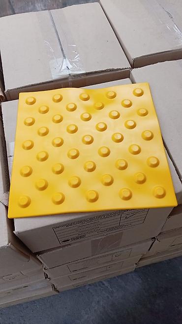 Тротуарная плитка: Тактильные плиты, ПВХ ТПУнавигация и адаптивная визуальная информатика at lalafo.kg — 9 Тротуарная плитка: Тактильные плиты, ПВХ ТПУнавигация и адаптивная визуальная информатика — 9