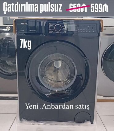 батарея чугунная 7 секций: Paltaryuyan maşın Vestel, 7 kq, Yeni, Avtomat, Qurutmasız