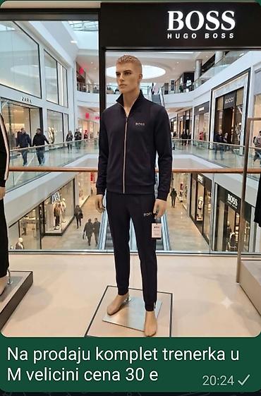 pull and bear duksevi: Komplet trenerka – muški model - Gornji deo: dukserica sa kapuljačom — 9