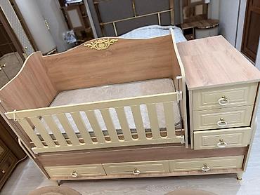 beşik transformer: 450 ə alınıb 300 satılır yenidi matrası özününkü deyil tam ortopedik — 2