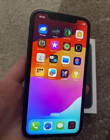 Apple iPhone: IPhone 11, Б/у, 128 ГБ, Зарядное устройство, Чехол, Кабель, 80 % — 2