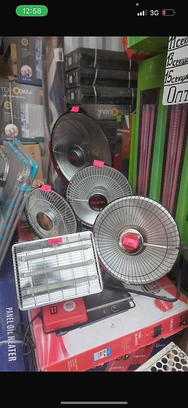 1000w: Электрический обогреватель Напольный, 1000 Вт — 3
