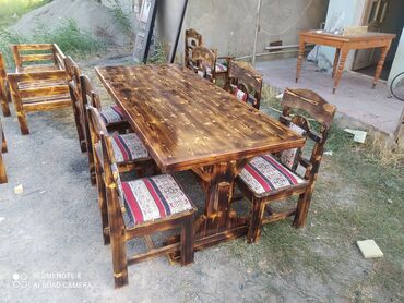 nardaranda bag evleri kiraye: Yeni, Künc masa, 6 stul, Açılmayan, Stullar ilə, Taxta, Azərbaycan