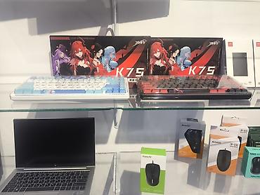 logitech pro: Клавиатура, Механическая, Проводное подключение, Размер: 75% — 4