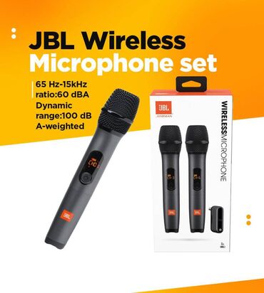 ses yazma studiyasi: Orijinal JBL mikrofonlar. komplektdə 2 ədəd var. cox kefiyyətlidir
