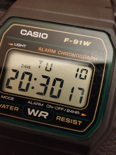 1001 xirdavat 24 saat: Новый, Наручные часы, Casio, цвет - Зеленый
