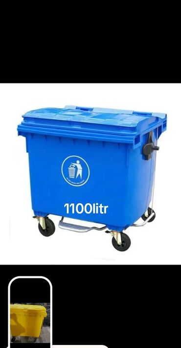 Tullantı qabları: Zibil vedre goodbin tekerli qapaqli zibil qabi goodbin tekerli qapaqli — 29