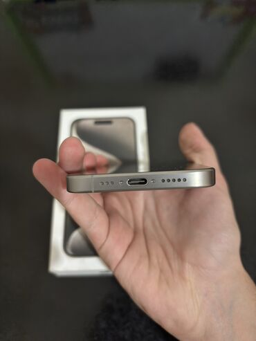 Apple iPhone: IPhone 15 Pro, 256 GB, Natural Titanium -da lalafo.az — 6 Apple iPhone: IPhone 15 Pro, 256 GB, Natural Titanium — 6