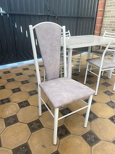 Кухонные столы и стулья: Кухонный стол и стул — 50