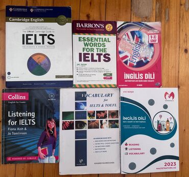 buraxılış imtahanları pdf: IELTS və İngilis dili imtahanlarına hazırlaşmaq üçün kitablar