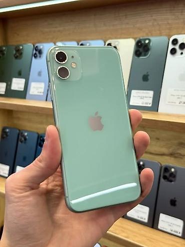 i̇phona 6: IPhone 11, 128 GB, Yaşıl, Zəmanət, Kredit, Simsiz şarj — 1