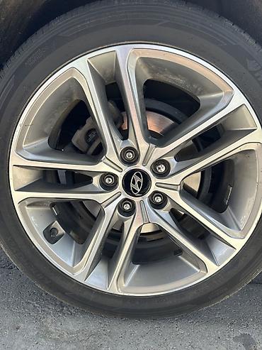 Шиналар жана дисктер: Литые диски Hyundai 18" - Оригинальные легкосплавные диски Hyundai с — 3