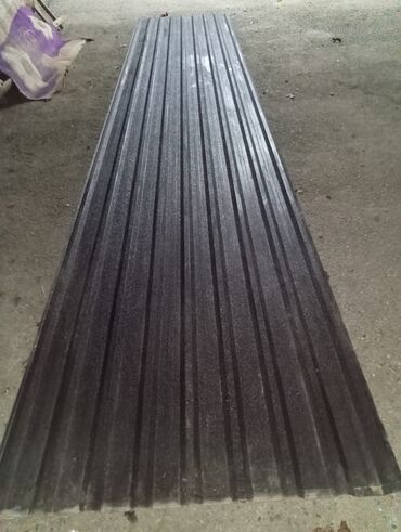 Alçipan: Profil metal təbəqə (profnastil) - Material: galvanizli/profil polad