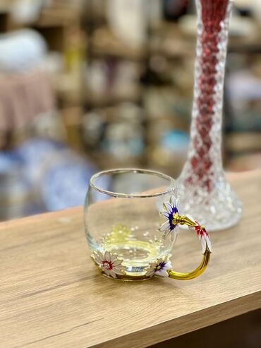 Fincanlar: Fincanlar, rəng - Qızılı, Şüşə, 1 əd, 250 ml, Türkiyə — 4