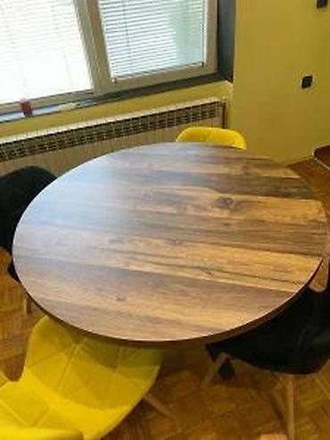 ormar dubine 35 cm: OKRUGLI STOLOVI IZRADA PO MERI DEZEN PLOČE PO ŽELJI B56 | Izrada po — 7