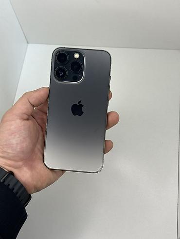 Apple iPhone: IPhone 13 Pro, Б/у, 256 ГБ, Графит, 94 % — 1