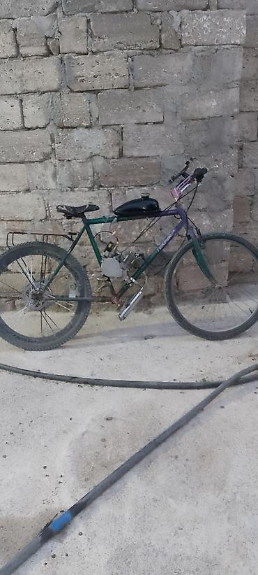 3 tekerli velosiped type 1: Benzin mühərrikli velosiped - Çərçivə: dağ velosipedi tipli, 26" — 2