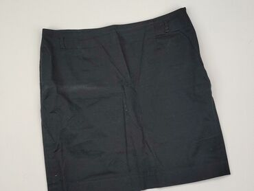 czarne jeansy straight leg: Spódnica, Mohito, L (EU 40), stan - Dobry