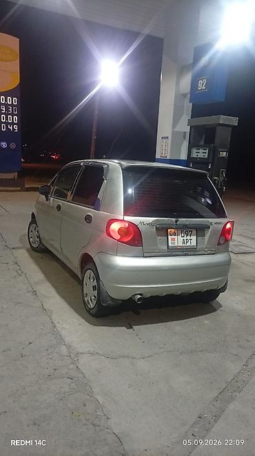полик 5 д: Daewoo Matiz: 2006 г., 0.8 л, Механика, Бензин, Хэтчбэк — 4
