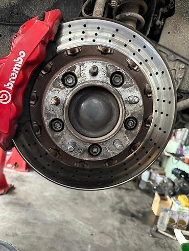 Суппорты: Комплект суппортов Lexus 2014 г., Б/у, Оригинал — 7