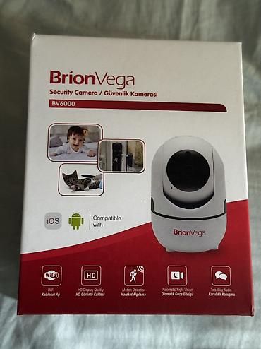 Elektronika: BrionVega BV6000 Güvənlik Kamerası - Wi‑Fi bağlantısı ilə işləyir - — 1