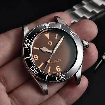 Ručni satovi: PAGANI DESIGN PD-1755 - 40mm - Braon Potpuno nov muški sat PAGANI — 9