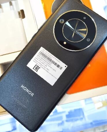 телефон fly slim: Honor X9b, 256 ГБ, цвет - Оранжевый, Гарантия, Сенсорный, Отпечаток пальца