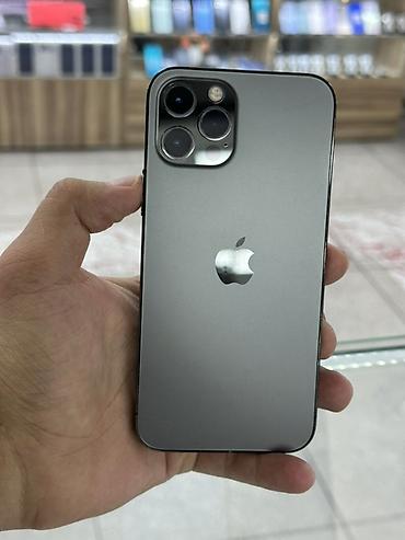iphone 12 pri: IPhone 12 Pro, Б/у, 256 ГБ, Графит, 80 % — 1