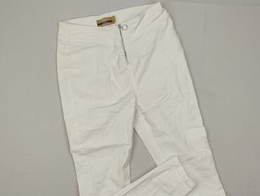 Material trousers for women, Janina, size L (EU 40)
