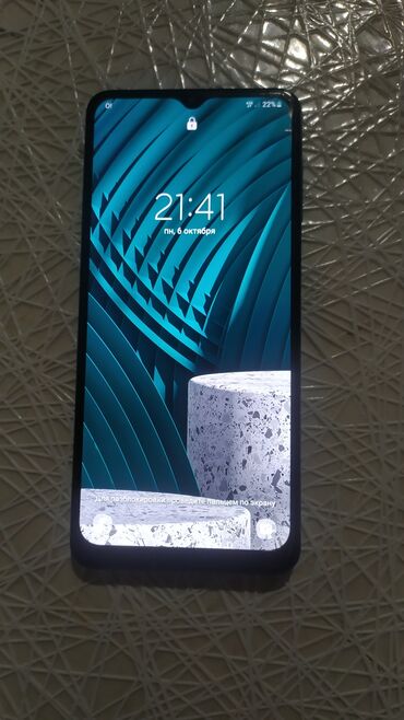 цифровой фотоаппарат новый: Samsung Galaxy M12, Колдонулган, 2 ГБ, түсү - Көгүлтүр, 2 SIM