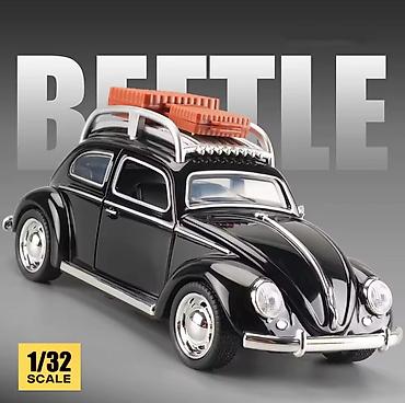 Спорт и хобби: Məhsul: 1:32 miqyaslı klassik Beetle model avtomobil - Miqyas: 1/32 — 1