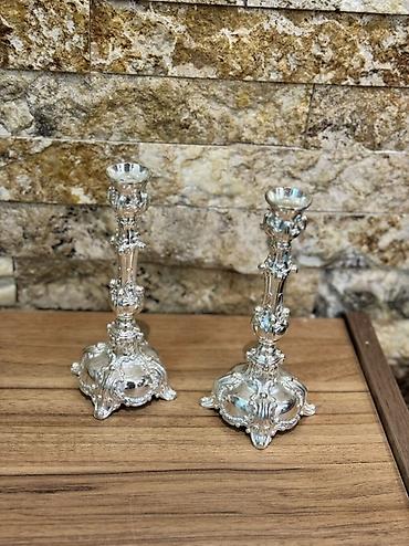 masaustu dest: Dekorativ set – güzgü, şamdanlar və aksesuar qabı - Oval masaüstü — 3