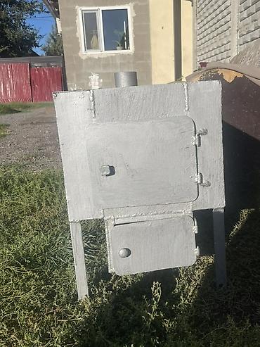 Буржуйки: Металлическая печь-буржуйка с варочной поверхностью - Материал — 2