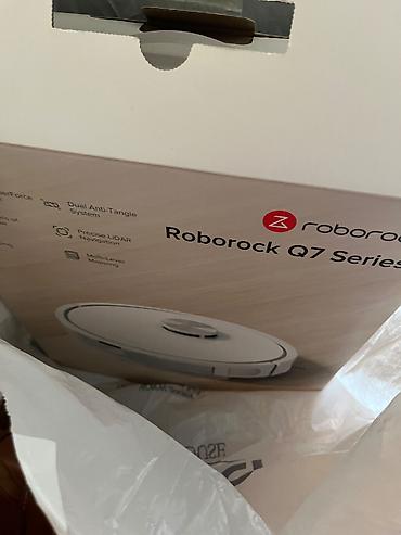 Robot tozsoran Roborock Q7. Kontakt home mağazalar şəbəkəsindən