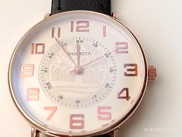Qol saatları: Qol saatı – klassik dizayn - Korpus: qızılı/rose gold tonlarda metal — 9