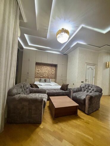 Uzunmüddətli kirayə mənzillər: Kirayə üçün tam mebelli, zövqlə dizayn edilmiş studiya tipli mənzil — 5