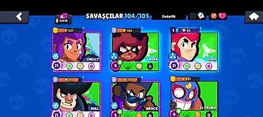 bes acilan tufəng: Brawl Stars oyunu üçün inkişaf etmiş hesab - Kuboklar: 47 410 - — 3