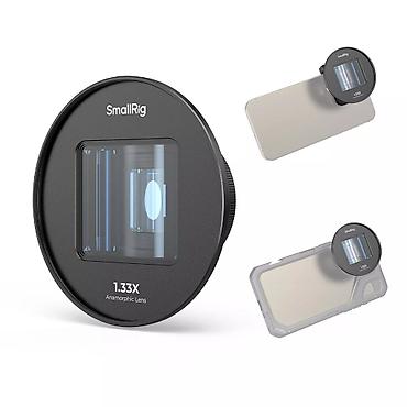 mobile phone: SmallRig 1.33X Anamorphic Lens w/ T-Mount fr Mobile Phone for iPhone — 1