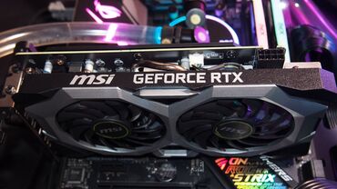 Видеокарты: Видеокарта, Б/у, MSI, GeForce RTX, 8 ГБ, Для ПК