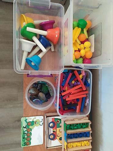 Игрушки: Продаю детские игрушки, обучающие пособия, игровой материал, бусины — 7