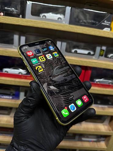 Apple iPhone: IPhone 11, Б/у, 64 ГБ, Желтый, 75 % — 5