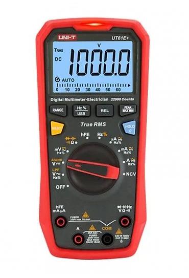 Məhsul: UNI-T UT61E+ True RMS Rəqəmsal Multimetr Qiymət: 176 UT61+
